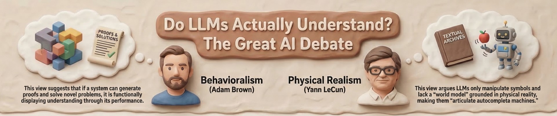 Do LLMs Understand? A Slightly Impertinent Reflection on an AI Debate